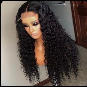 Deep wave human hair wigs